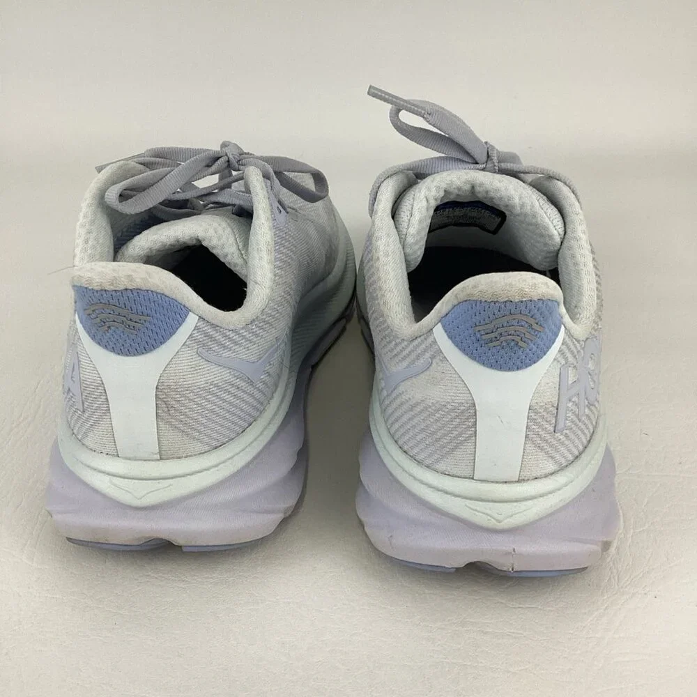 Hoka Clifton 9 Running Shoes Women Size 7 Ether Illusion Lightweight Sneaker Box - Picture 3 of 11